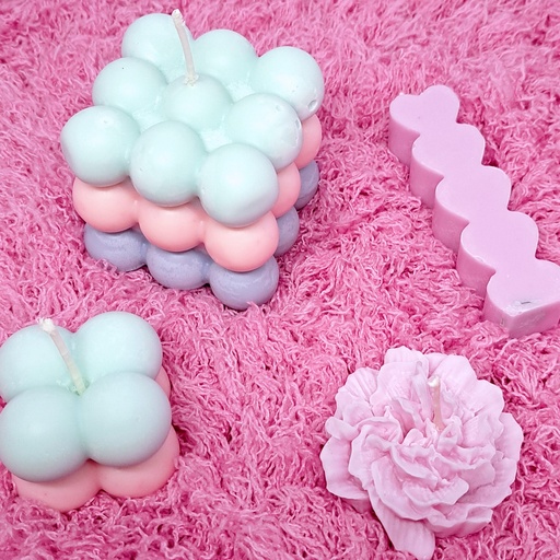 Bougies Kawaii palette